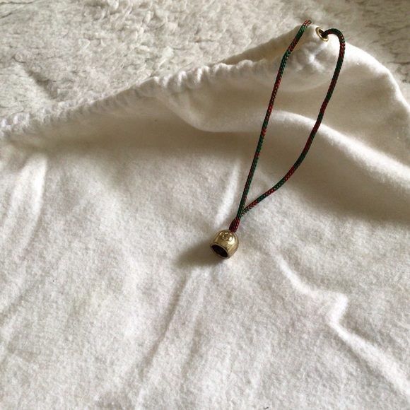 Gucci Authentic Drawstring 100% Cotton Dustbag with Signature Brass GG Balls - Picture 10 of 14